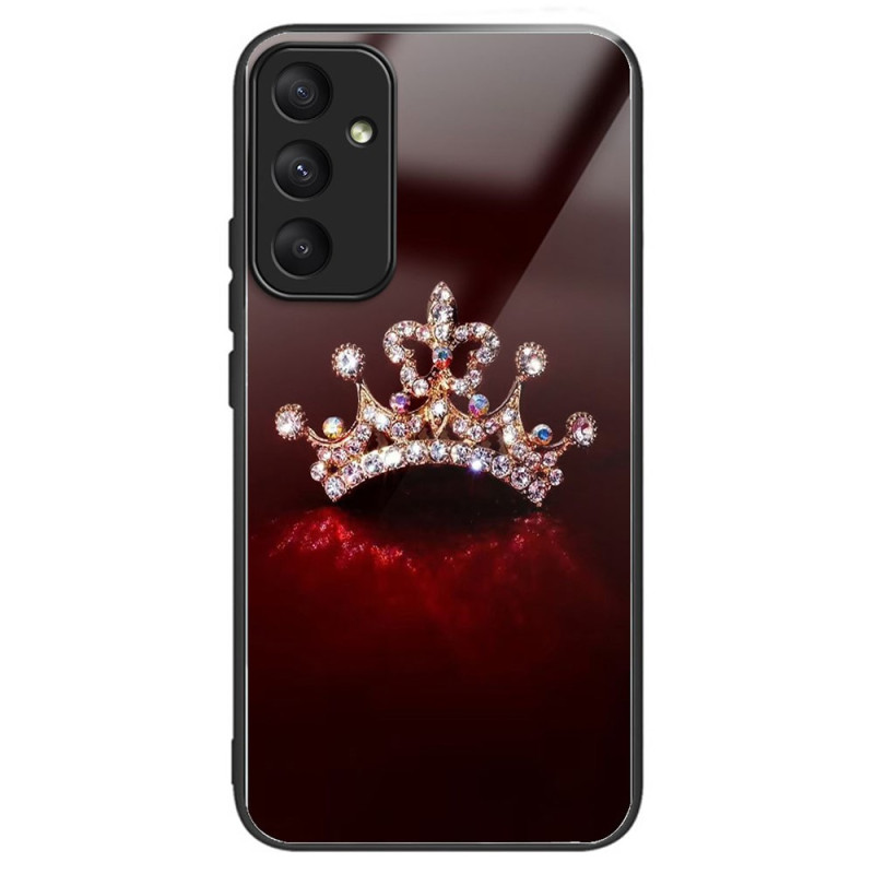 Funda Samsung Galaxy A35 5G Toughened Glass Diamond Crown

