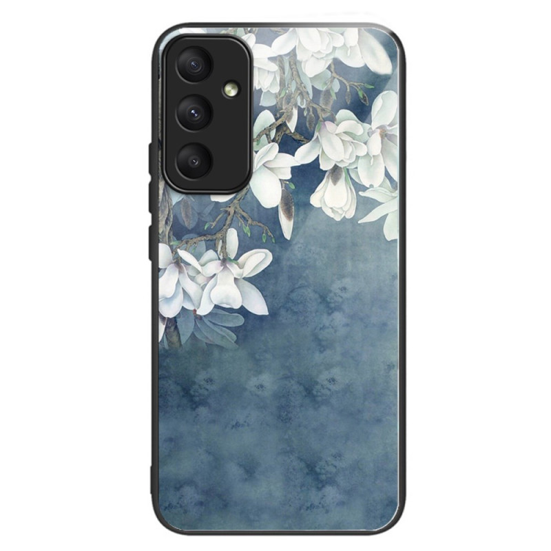 Funda Samsung Galaxy A35 5G Cristal Templado Magnolias
