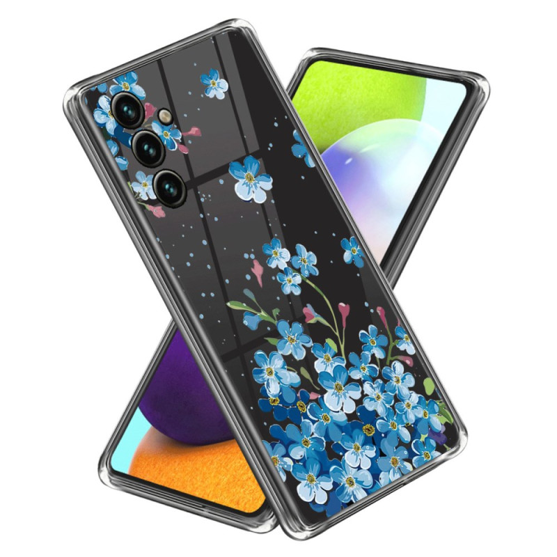 Funda Samsung Galaxy A15 5G Flores Azules