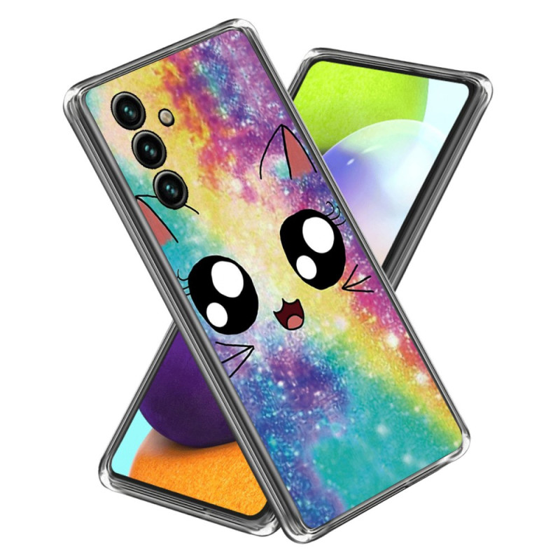 Funda Samsung Galaxy A15 5G Rainbow Cat