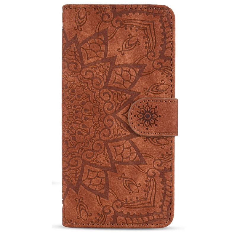 Funda Samsung Galaxy A35 5G de gamuza Mandala
