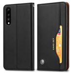 Funda Flip Cover Huawei P20 Leatherette Card Funda