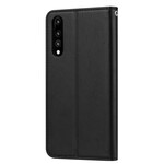 Funda Flip Cover Huawei P20 Leatherette Card Funda