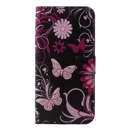 Funda Huawei P20 Lite Mariposas y Flores