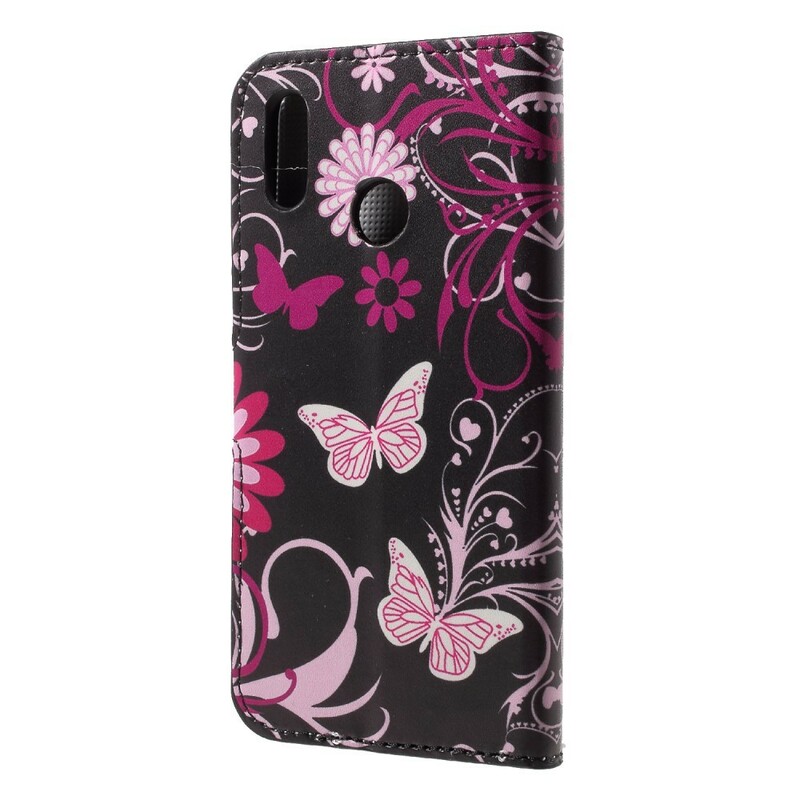 Funda Huawei P20 Lite Mariposas y Flores