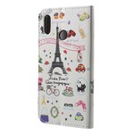 Funda para el Huawei P20 Lite Me encanta París