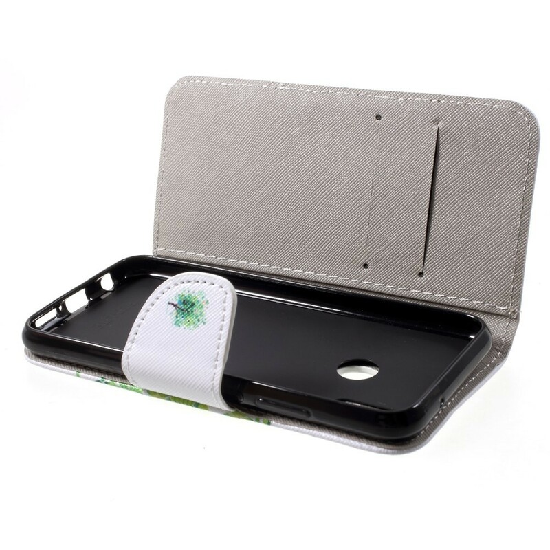 Funda de árbol de flores para Huawei P20 Lite