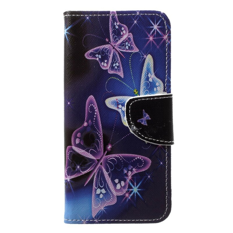 Funda de mariposas para el Huawei P20 Lite