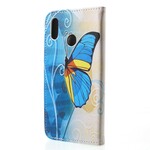 Funda de mariposas para el Huawei P20 Lite