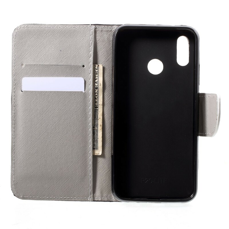Funda de mariposas para el Huawei P20 Lite