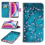 Funda de árbol de flores para Huawei P20 Lite