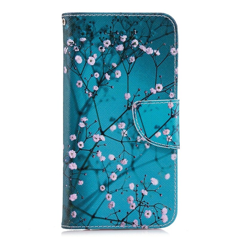 Funda de árbol de flores para Huawei P20 Lite