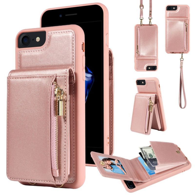 Funda iPhone SE 3 (2022) / SE 2 (2020) / 8 / 7 RFID Blocking Lanyard and Shoulder Strap