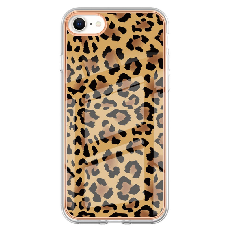 Funda iPhone SE 3 / SE 2 / 8 / 7 con estampado de leopardo