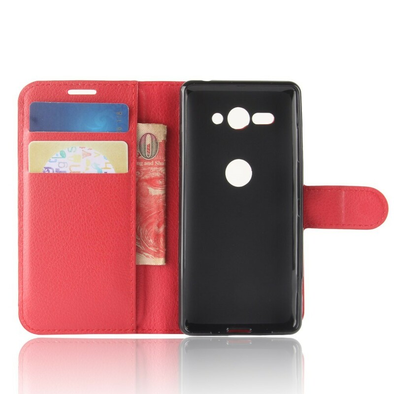 Funda de polipiel retro para Sony Xperia XZ2 Compact