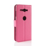 Funda de polipiel retro para Sony Xperia XZ2 Compact