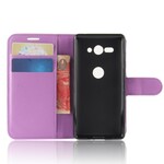 Funda de polipiel retro para Sony Xperia XZ2 Compact
