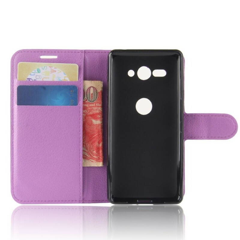 Funda de polipiel retro para Sony Xperia XZ2 Compact
