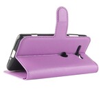 Funda de polipiel retro para Sony Xperia XZ2 Compact