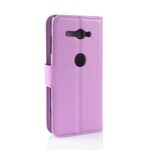 Funda de polipiel retro para Sony Xperia XZ2 Compact