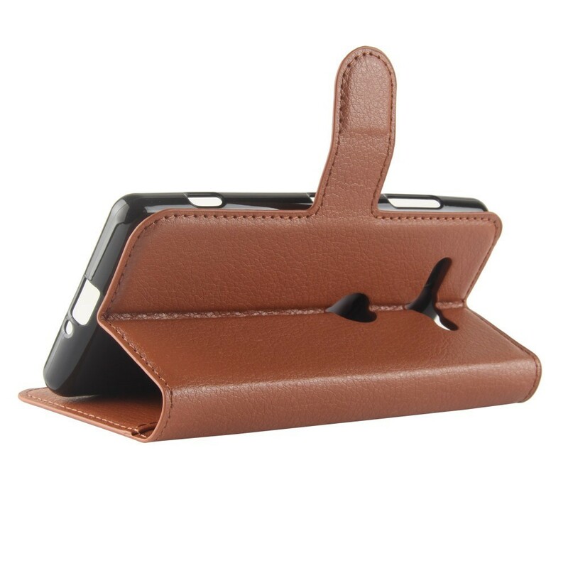 Funda de polipiel retro para Sony Xperia XZ2 Compact