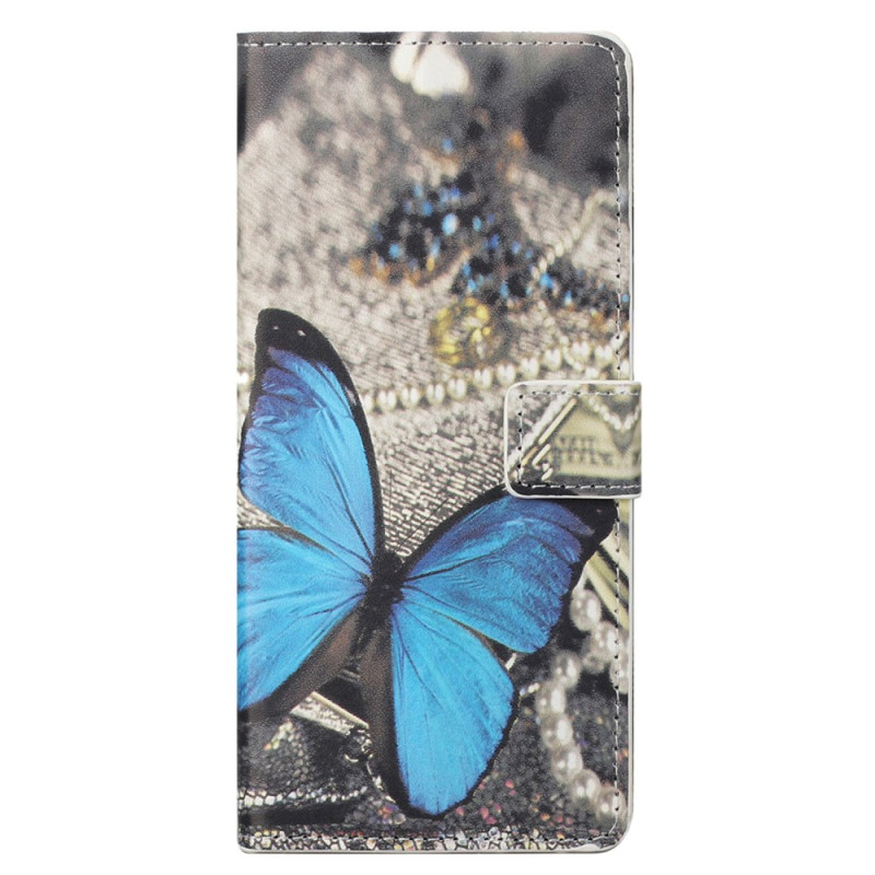 Funda Xiaomi Redmi Note 13 4G Azul Mariposa
