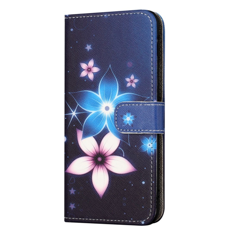 Funda Xiaomi Redmi Note 13 4G Lunar Flowers con colgante
