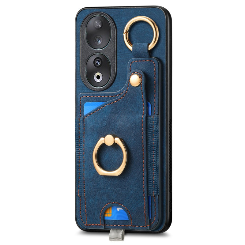 Funda Retro Honor 90 con Anillo de Soporte y Tarjetero