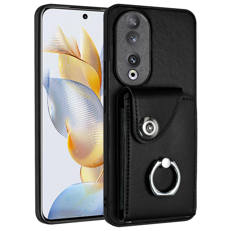 Funda Honor 90 efecto piel Soporte Anillo y Tarjetero
