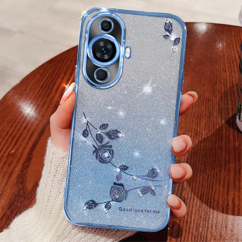 Huawei Nova 11 Pro Rhinestone Flor Caso KADEM