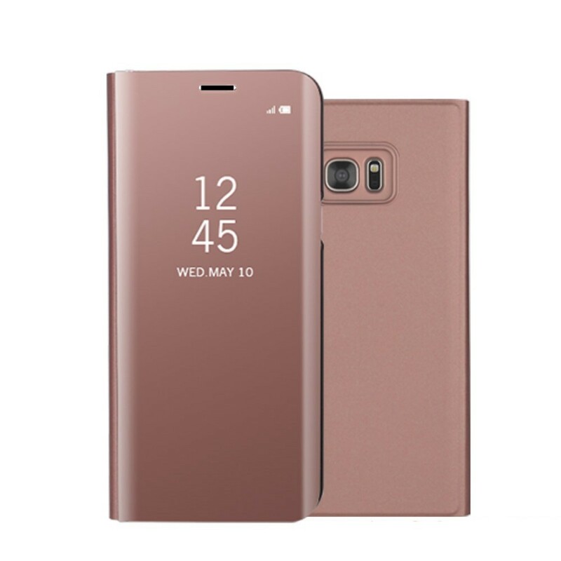 Ver Funda Samsung Galaxy S7 Edge Efecto Espejo y Cuero Ver Funda Samsung Galaxy S7 Edge Efecto Espejo y Cuero