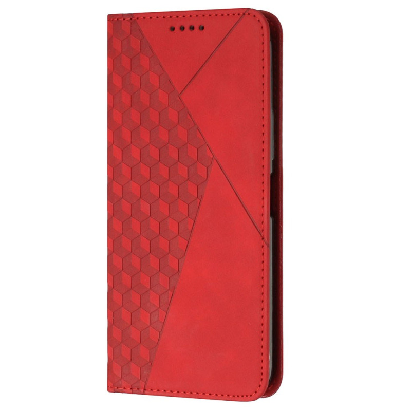 Flip Cover Realme C55 Patrón de diamantes