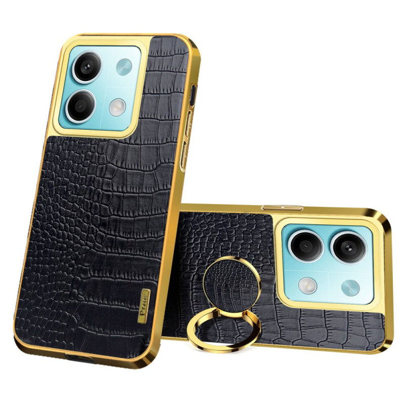 Funda Xiaomi Redmi Note 13 5G Cocodrilo Estilo Anillo de Soporte
