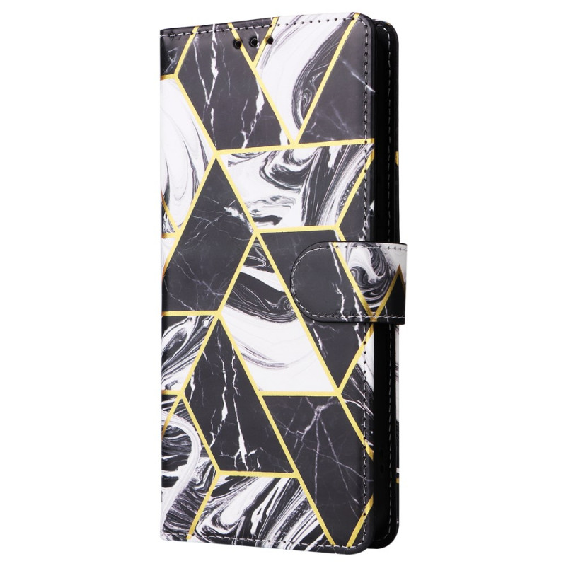 Funda Xiaomi Redmi Note 13 4G Marble Style Lanyard

