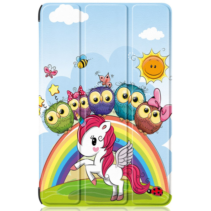 Funda inteligente Samsung Galaxy Tab S9 Pretty Unicorn