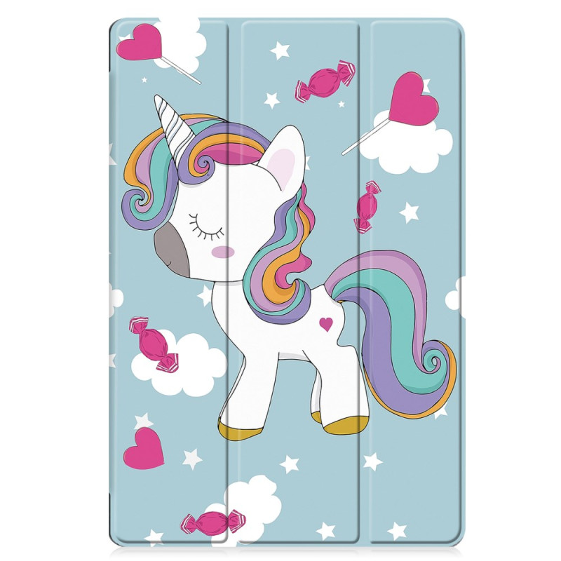 Funda inteligente Samsung Galaxy Tab S9 Plus Unicornio