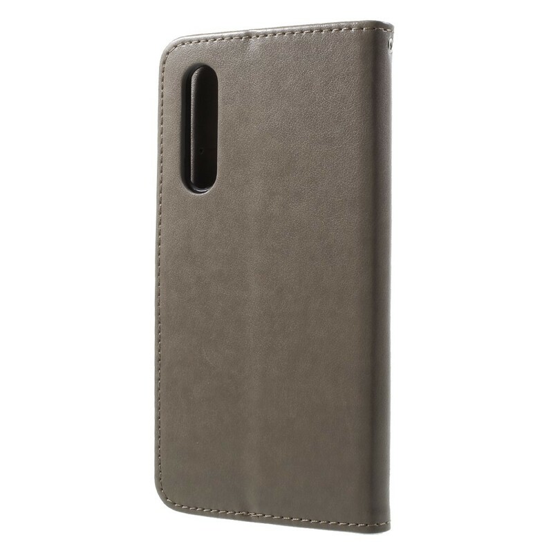 Funda Huawei P20 Pro mariposas y flores con colgante