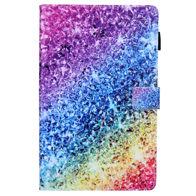 Funda Samsung Galaxy Tab A11 / A9 Diamantes de colores