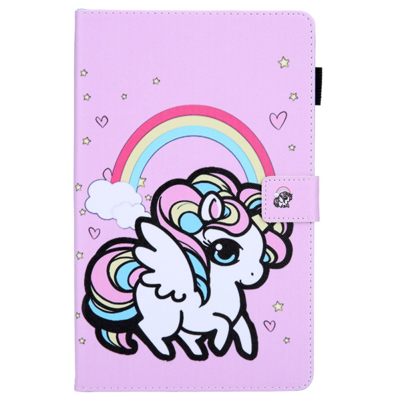 Funda Unicornio Arco Iris Samsung Galaxy Tab A11 / A9