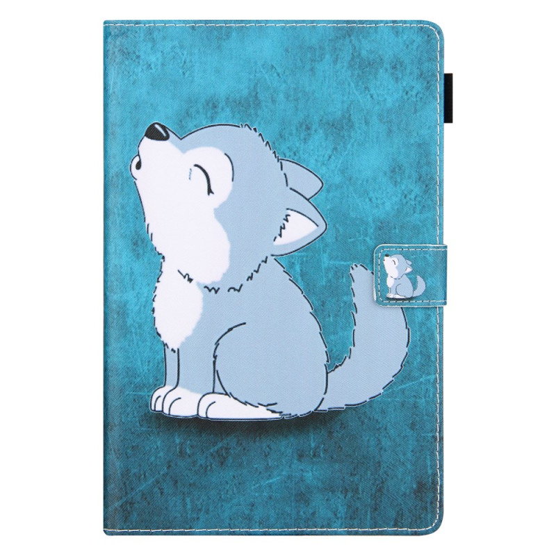 SSamsung Galaxy Tab A11 / A9 Funda Cute Wolf