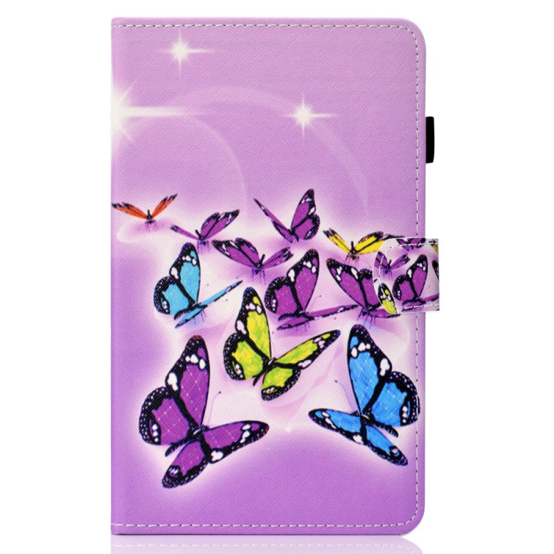 Funda Samsung Galaxy Tab A9 Mariposas Artísticas