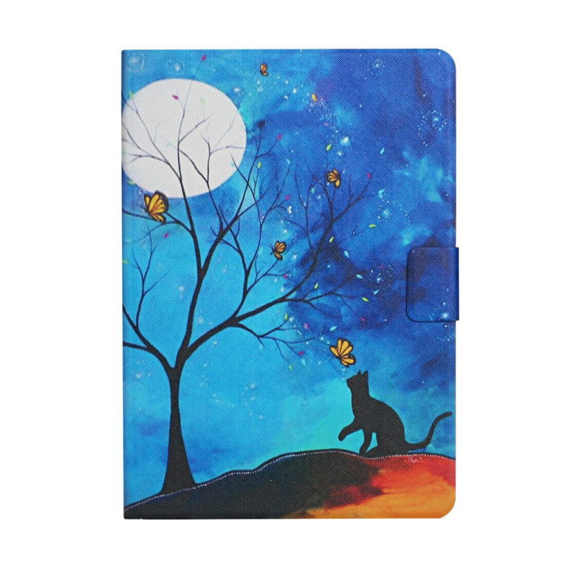 Funda Samsung Galaxy Tab A9 Moonlight Cat