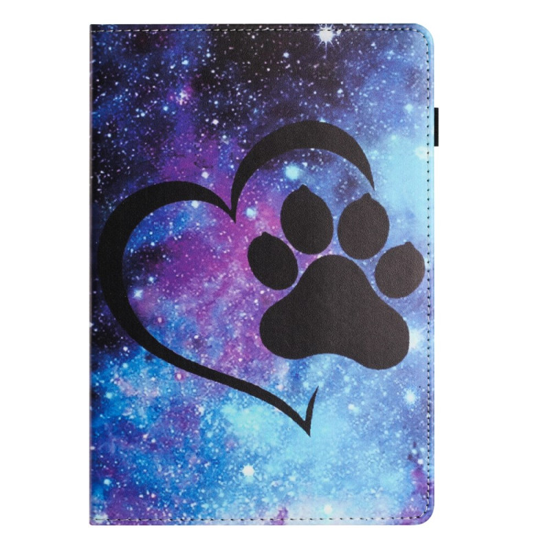 Samsung Galaxy Tab A11 / A9 Funda con estampado y corazón