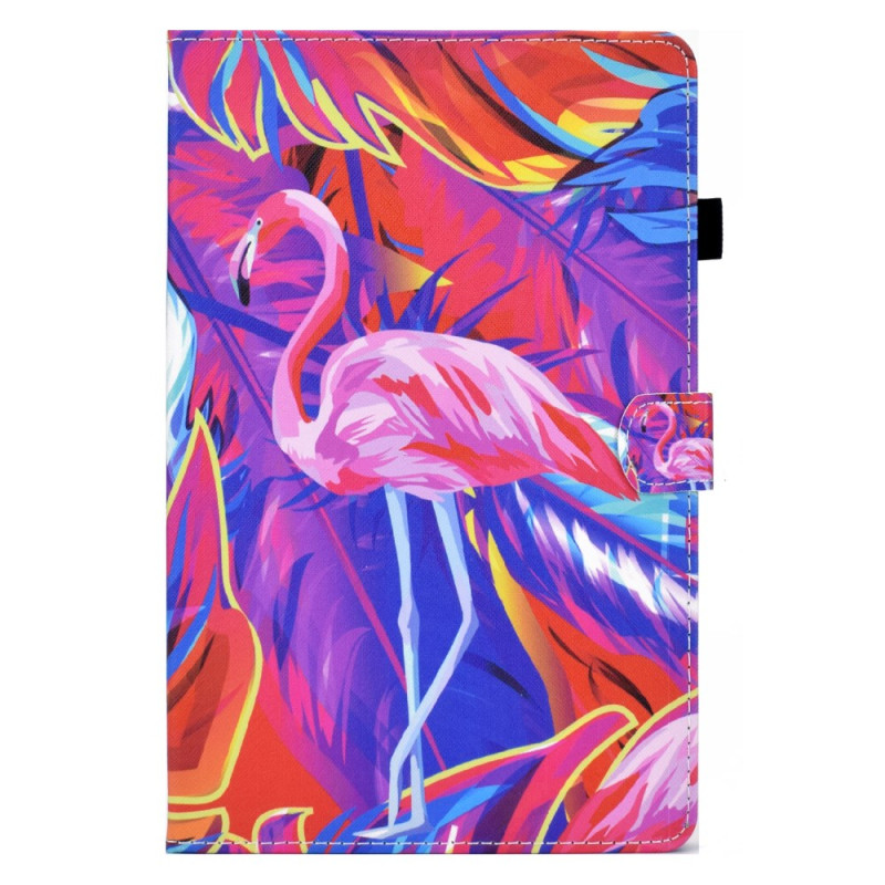 Funda Samsung Galaxy Tab A11 / A9 Rosa Flamingo