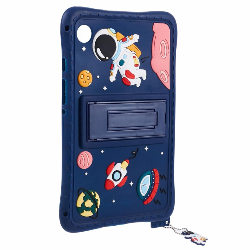 Funda Samsung Galaxy Tab A11 / A9 con soporte de diseño de astronauta