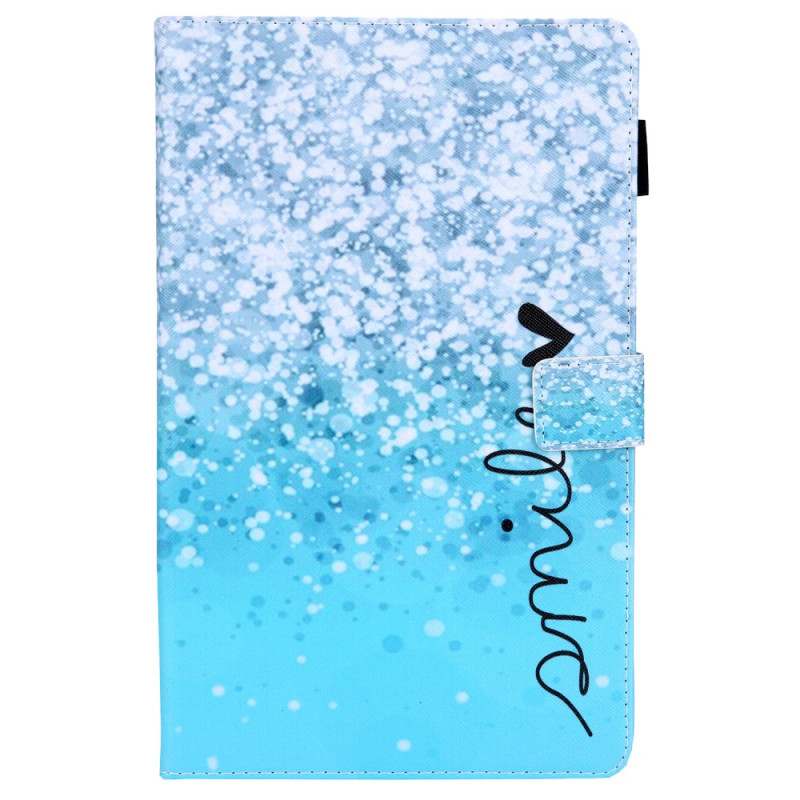 Samsung Galaxy Tab A9 Plus Funda Smile Glitter