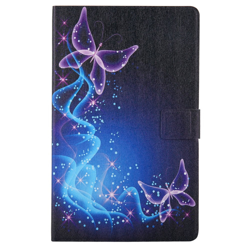 Funda Samsung Galaxy Tab A9 Plus Mariposas Morado
