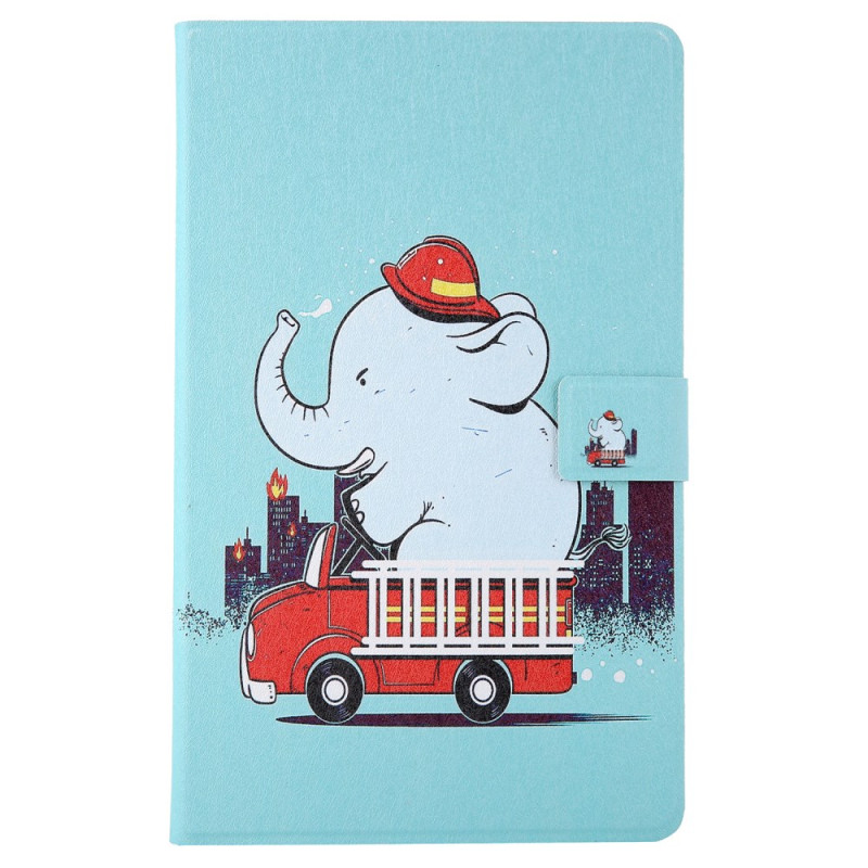 Funda Samsung Galaxy Tab A9 Plus Fireman Elefante
