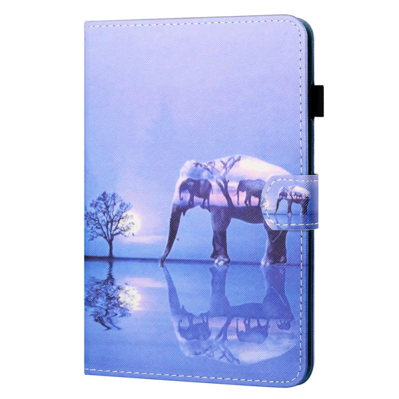 Funda Samsung Galaxy Tab A9 Plus Árbol y Elefante
