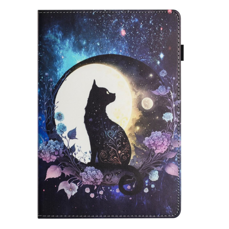 Funda Samsung Galaxy Tab A9 Plus Gato Lunar
